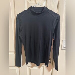 Figs Black Turtleneck Undershirt Scrub Top Women’s Size Small